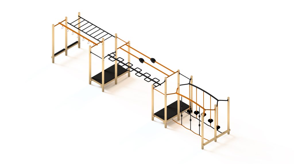 Fitness Kombination 717 TP - 3D rear