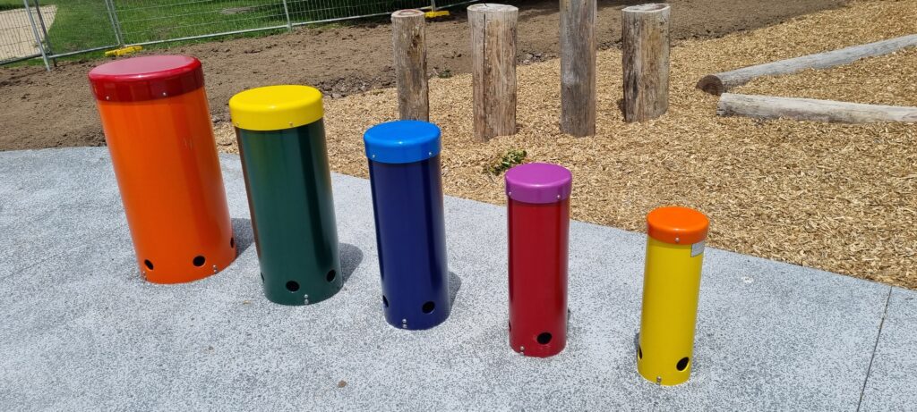 Riverhead-War-Memorial-Park-Rainbow-Sambas-Musical-Instrument