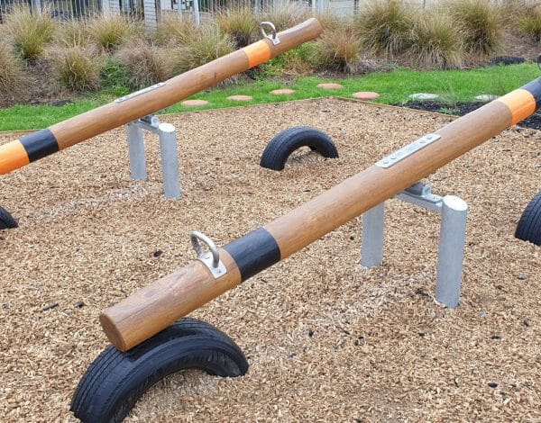 Wobbly Hardwood Seesaw - 2 Seater or 4 Seater