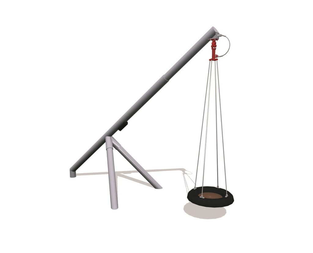 Tyre-Swing-steel-pole