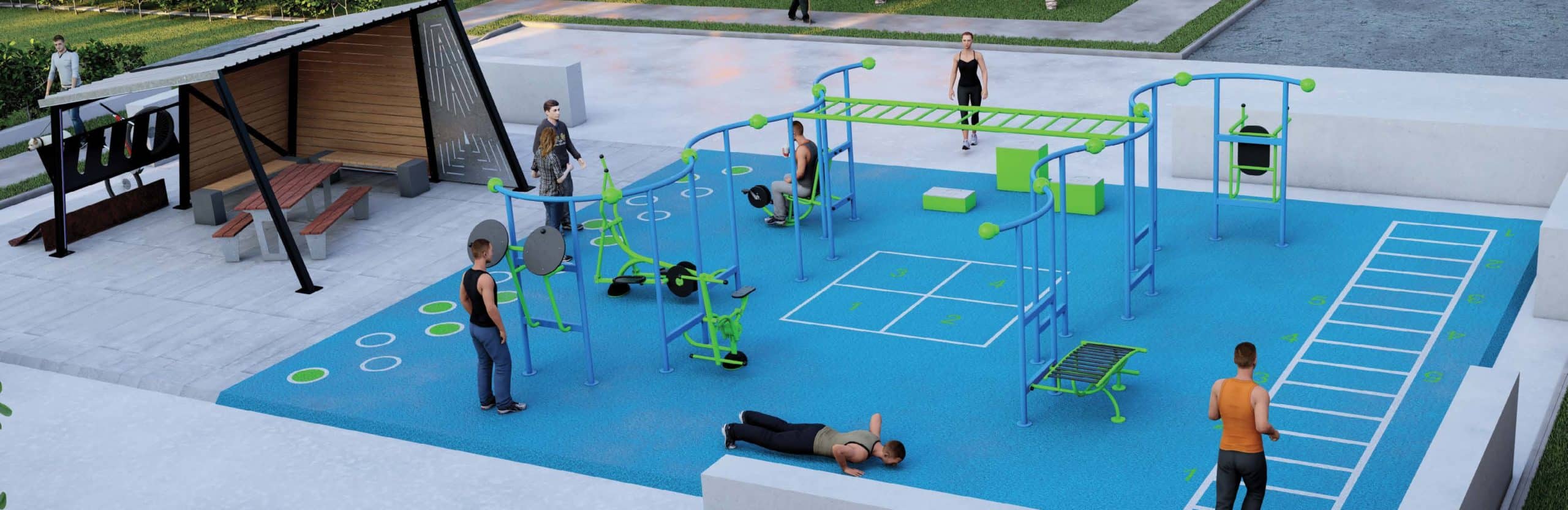 Health & Fitness Center Playgrounds for Kids